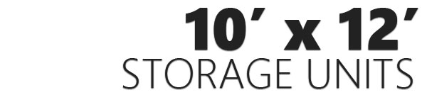 10x12 Self Storage Units